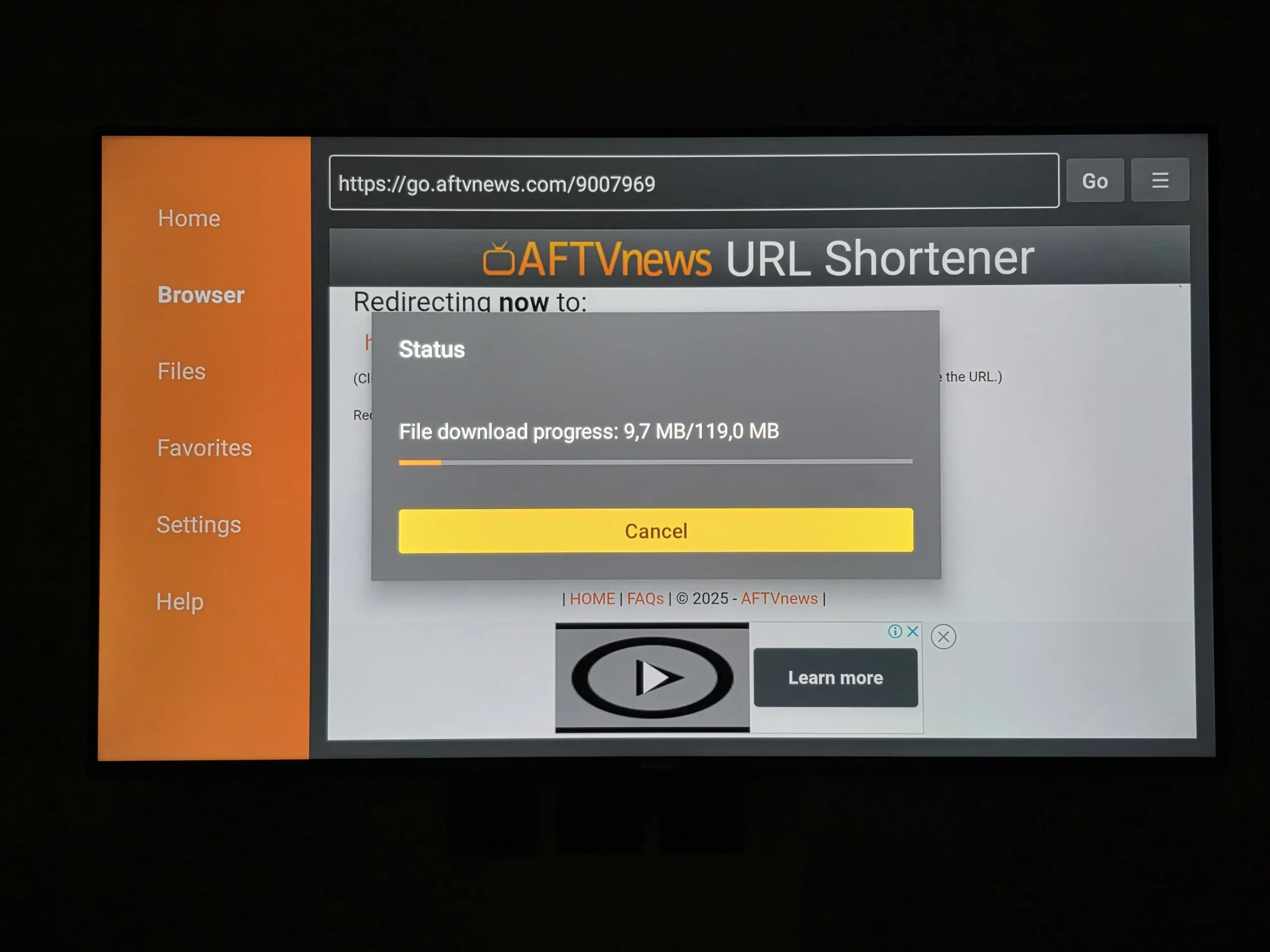 Finalisation de l'installation IRON TV MAX sur Fire Stick