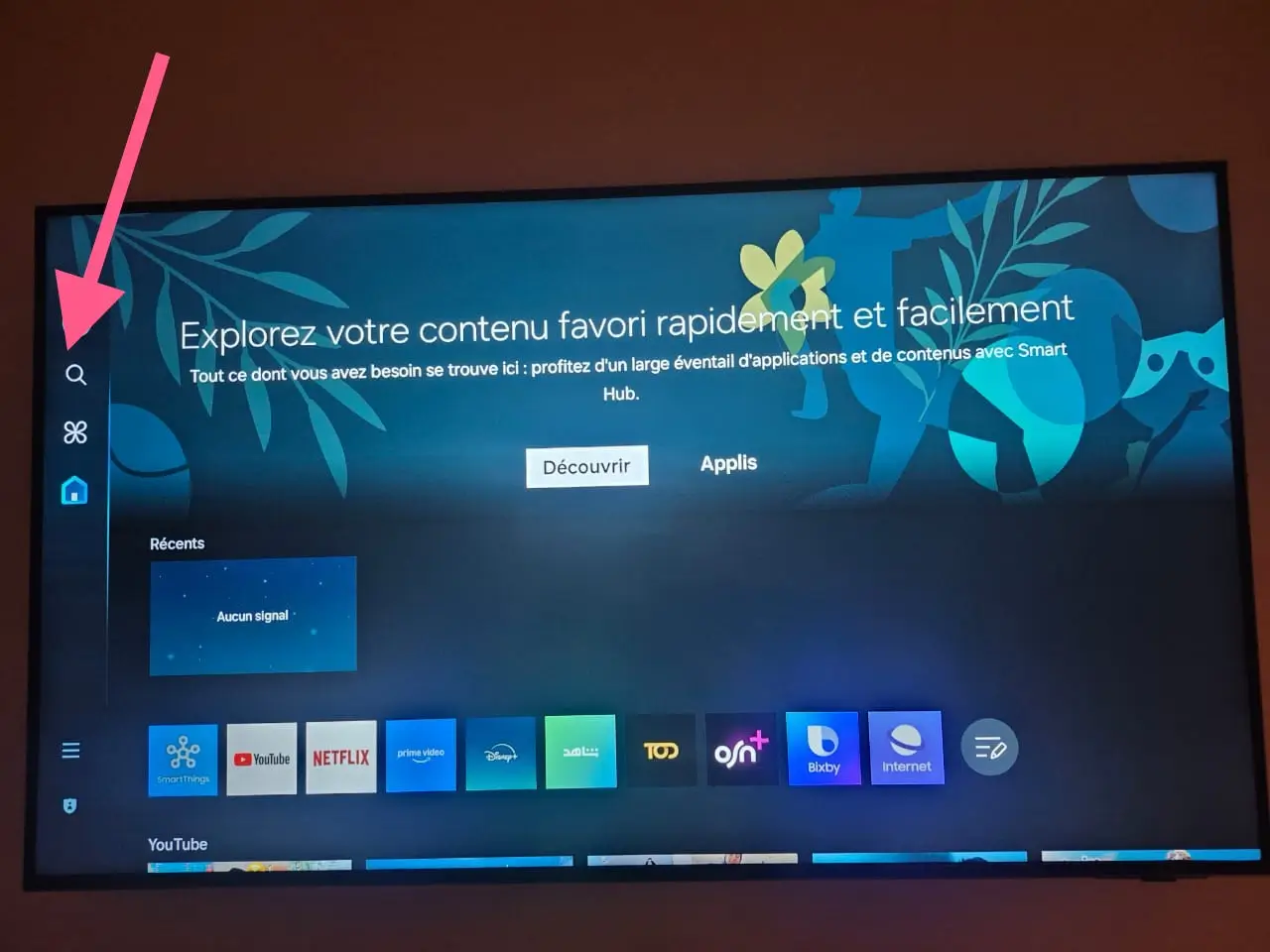 Recherche de Hot IPTV sur Samsung TV ou LG TV